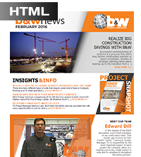 B&W Energy Services - February 2016 Customer Newsletter