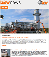 B&W Energy Services - March 2018 Customer Newsletter