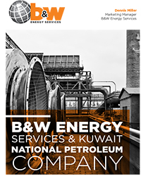 B&W Energy Services & Kuwait National Petroleum Company