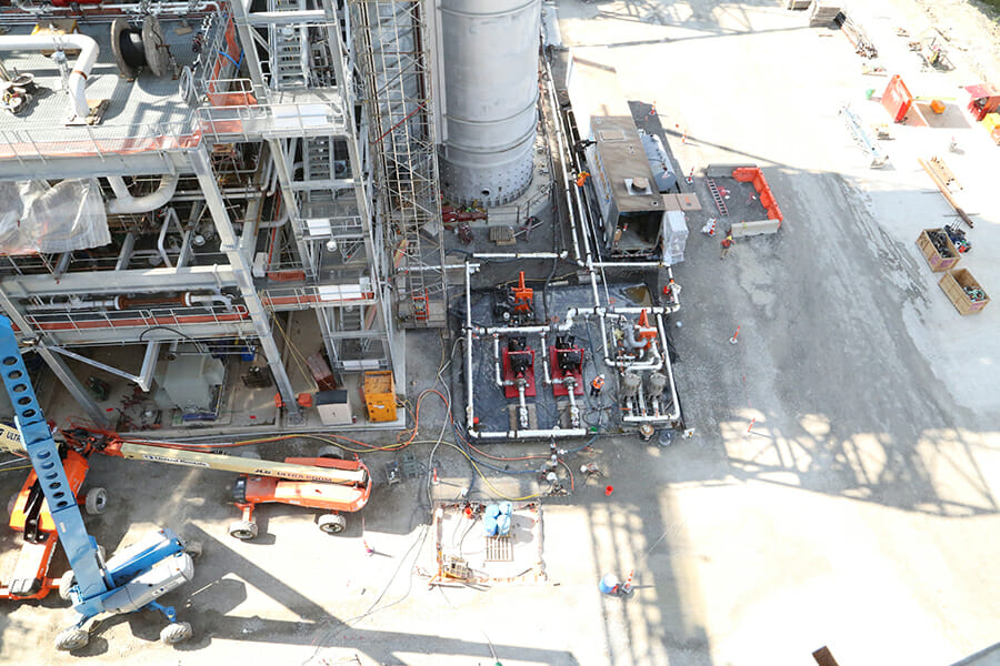 B&W Energy Services Serves KBR Peony Project