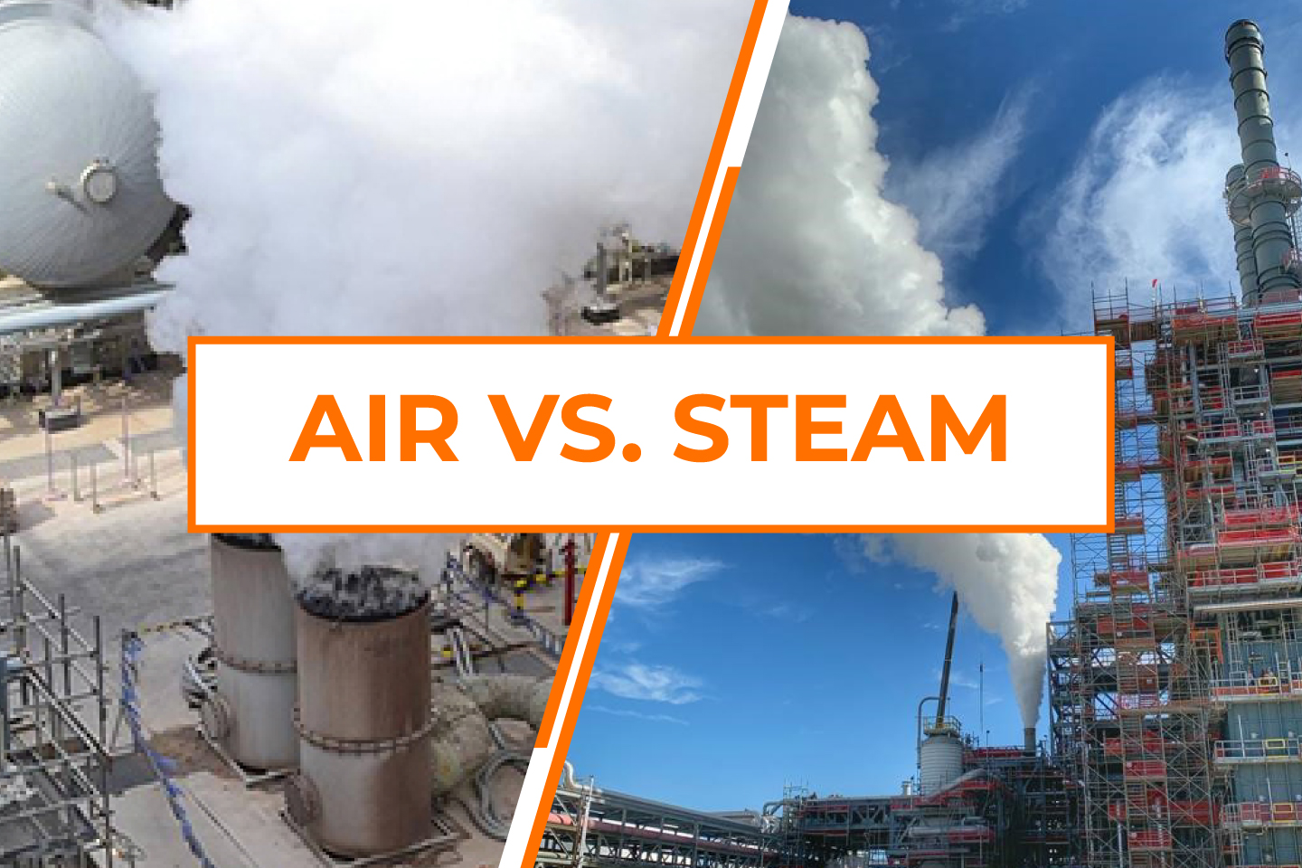 Air Blowing vs Steam Blowing Cleaning Services